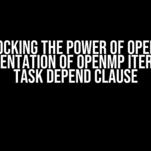 Unlocking the Power of OpenMP: Implementation of OpenMP Iterator in Task Depend Clause